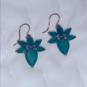 Beautiful emerald earrings!